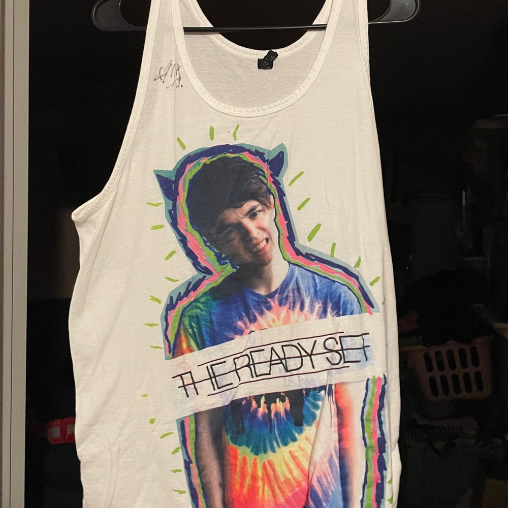 The Ready Set tank SIGNED
